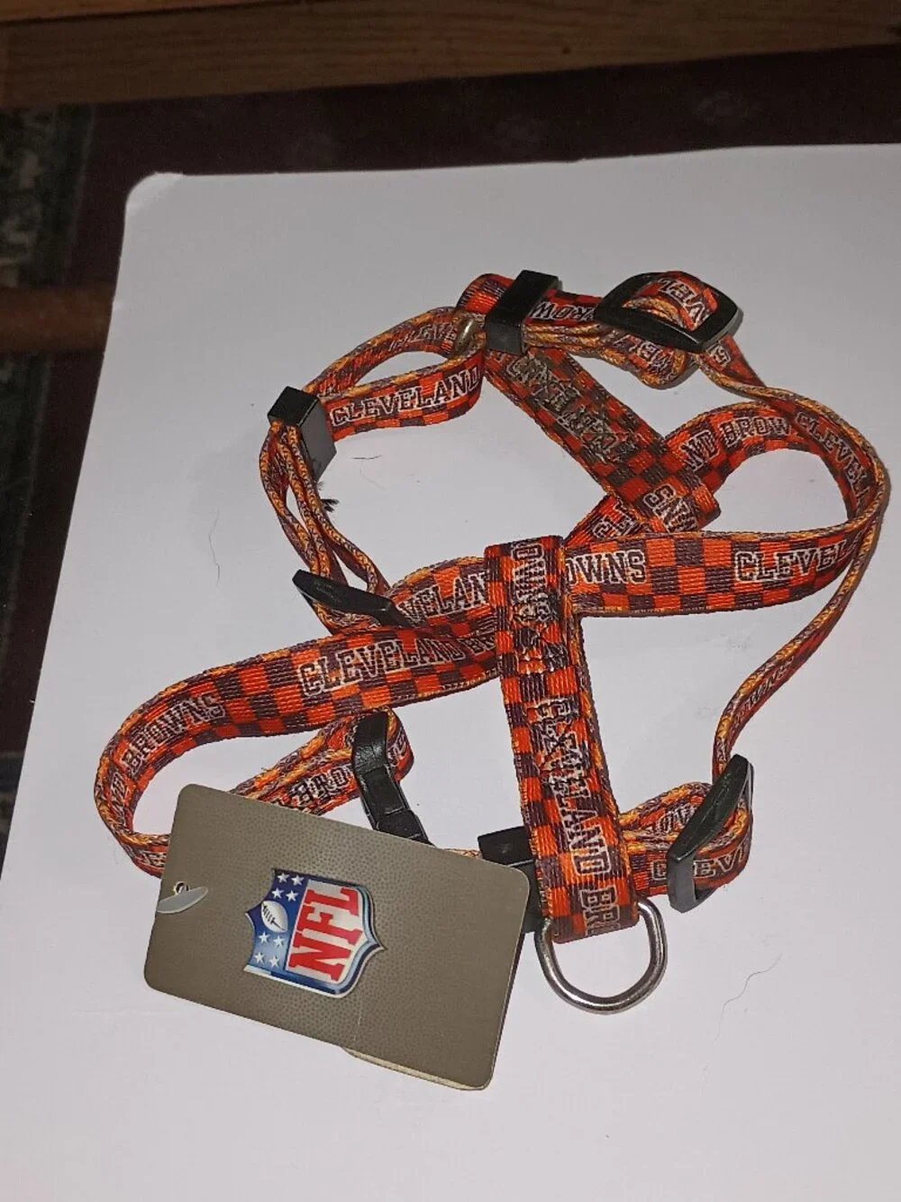 NEW Cleveland Browns NFL Adjustable Pet Harness